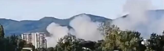 Opet gori deponija u Kraljevu: Vatrogasci neprekidno gase, širi se gust dim (VIDEO)