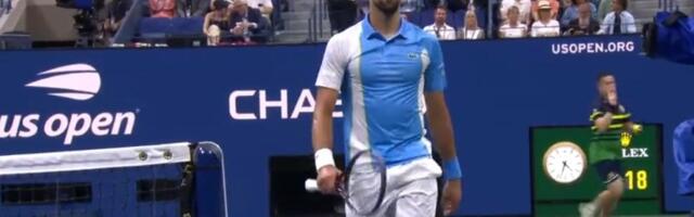 Slavni glumac u Novakovom boksu (FOTO)