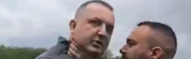 Procurio snimak fizičkog obračuna: Suzana Vasiljević postrojava obezbeđenje premijera (VIDEO)