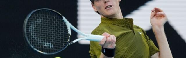 Siner "samleo" prvog rivala u Melburnu