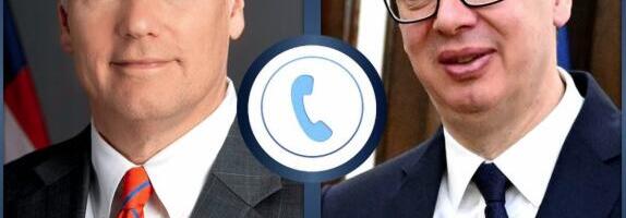 "RAZGOVARALI SMO I O FUNKCIONISANJU NIS-A" Predsednik Vučić sa zamenikom državnog sekretara SAD: Odličan i važan razgovor o bilateralnoj saradnji