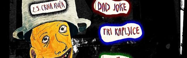 Tri kapljice, Dad Joke i Sputñik u subotu u CK13