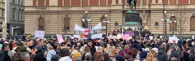 Penzioneri protestom u Beogradu podržali studente