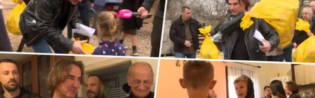HUMANOST KOJA MENJA ŽIVOTE: Željko Mitrović obradovao dve porodice u selu Dučalovići! Uručio je novčanu pomoć, poklone, i dao nadu za bolje sutra!