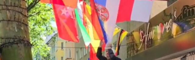 Albanci iščupali zastavu Srbije na EURO: Provokacija za provokacijom, hoće li policija reagovati?!