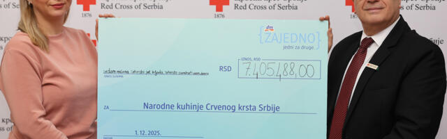 Još jedan Giving Friday obeležen solidarnošću: dm donirao preko sedam miliona dinara Narodnim kuhinjama Crvenog krsta Srbije