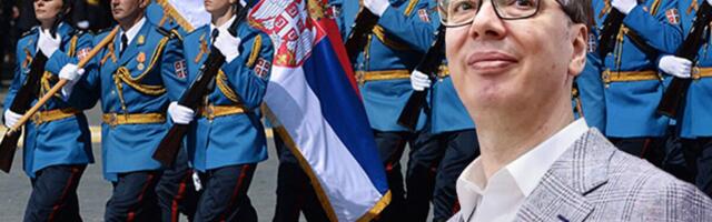 VUČIĆ ČESTITAO DAN GARDE: Samo najbolje jedinice Vojske Srbije mogu biti nosioci najviših državnih odličja!