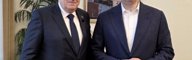"U NAREDNIM DANIMA VAŽNE ODLUKE PO TOM PITANJU" Vučić se sastao sa Dodikom: Najviše vremena posvetili smo izgradnji memorijalnog centra Donja Gradina