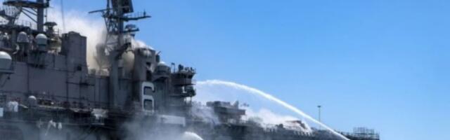 Пожар на теретном броду у Лос Анђелесу у великој мери стављен под контролу