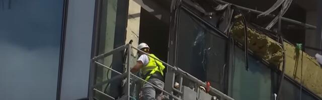 Novi napad dronovima na neboder u Moskvi