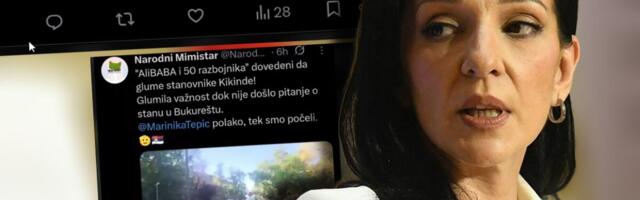 DEBAKL TRIBINE MARINIKE TEPIĆ! Očekivali gužvu i "krkljanac", došla najuža rodbina: "Alibaba i 50 razbojnika, jel ovo iz cele Srbije, GDE SU KOKOŠKE?" (VIDEO)