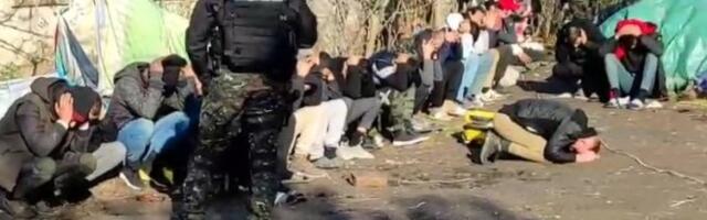 (VIDEO) PRVI SNIMCI HAPŠENJA NAORUŽANIH MIGRANATA KOD HORGOŠA! Pogledajte akciju srpskih specijalaca!