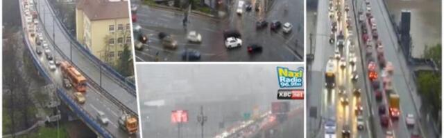 Krkljanac u Beogradu, ove tačke zaobiđite u širokom luku: Kiša usporava saobraćaj, naoružajte se strpljenjem!