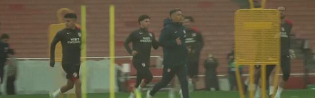 Zavirite na trening Atletika pred odlučujući meč sa Arsenalom
