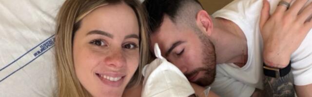 Porodila se Milica Tasić, Luka Vildosa postao otac! Par je izabrao moćno ime koje podseća na srpsku košarkašku legendu /FOTO/