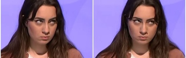 Njene reakcije zasmejale su sve! (VIDEO)