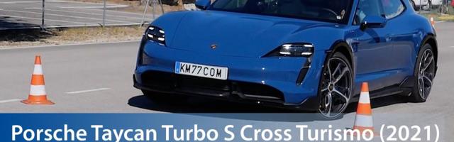 Porsche Taycan Cross Turismo Turbo S u problemima s brzinom na „testu severnog jelena“