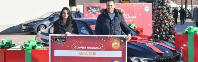 Lidl uručio ključeve BMW automobila srećnom dobitniku