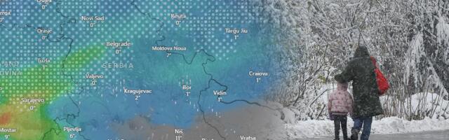 (MAPA) NAREDNIH DANA OPASNO VREME, POLA SRBIJE U CRVENOM! Sudar tri pojave u našoj zemlji, RHMZ niže upozorenja: Pašće 30 centimetara snega!