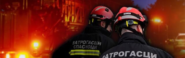 ZAPALILO SE NISKO RASTINJE, POŽAR SE PROŠIRIO NA ŠUPU PUNU OGREVNOG DRVETA! Drama u Novom Sadu! (VIDEO)