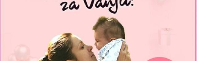 SJAJNE VESTI Skupljen novac za lečenje bebe Vanje