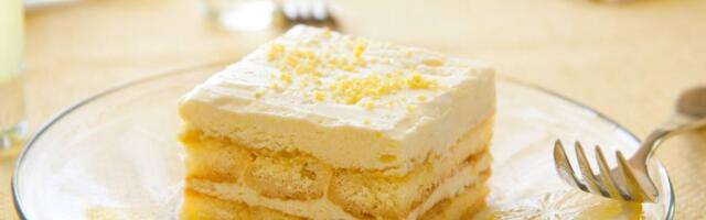 Limonćelo tiramisu je kolač bez jaja koji je pun vitamina C