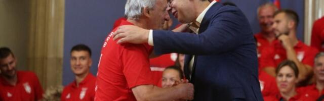 Vučić: Mi Srbi smo mislili da smo najbolji u košarci na svetu, sad vidimo...