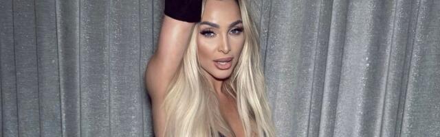 Muškarac "vezan" kaiševima, a ona samo u vreloj mrežici! Maja izazvala haos na mrežama, svi se pitaju ko je ON