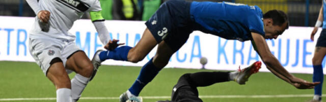 Партизан ремизирао код Младости из Лучана