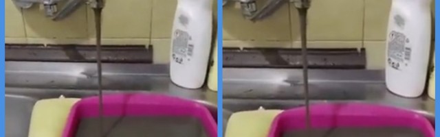 U Vinči umesto vode teče - BLATO (VIDEO)