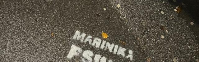 "MARINIKA PSIHO": Beogradske ulice išarane grafitima posvećenim Tepićevoj - glas naroda ponovo našao put (FOTO)