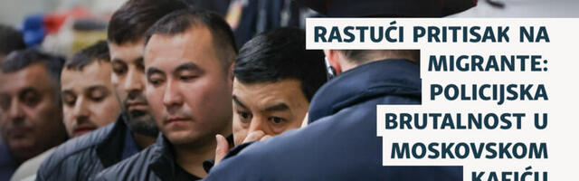 Rastući pritisak na migrante: Policijska brutalnost u moskovskom kafiću