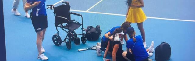 Kanađanka u suzama, u kolicima izašla sa terena u Australiji