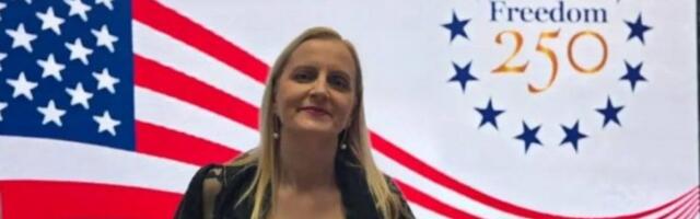 DALIBORKA PURIĆ, profesorka Pedagoškog fakulteta u Užicu i kandidatkinja blokaderske liste, na jaslama stranih ambasada?