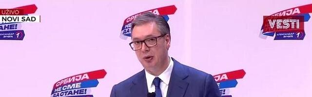 Vučić: Nikad nam nije bila potrebnija veća odgovornost