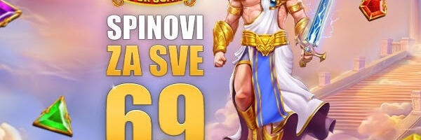 69 SEKUNDI BESPLATNIH SPINOVA – PRIDRUŽITE SE ZABAVI! Prođite kroz vrata Olimpa i postanite deo Pragmatic Play Slot kalendara!