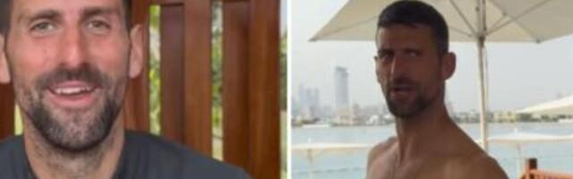 Urnebesna čestitka Novaka Đokovića za Novu godinu! Sve počeo na plaži, završio u kuglani, a KRAJ JE NAJJAČI