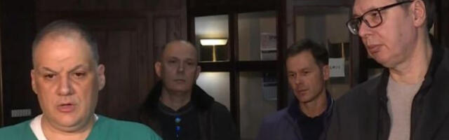 Вучић посетио Дачића у боници