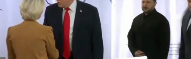 Tramp se pravio da ne vidi Zelenskog?! Snimak sa G7 hit na mrežama (VIDEO)