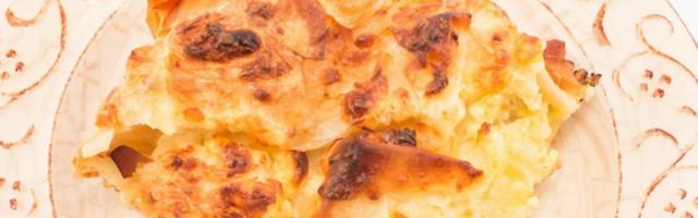 Čipkasta gibanica iz šerpe je nov način pripreme poznate pite