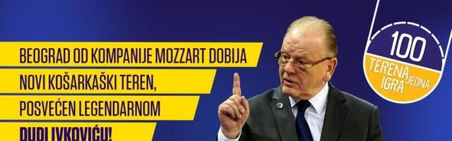 Legendi u čast: Mozzart kod Arene otvara teren posvećen Dudi Ivkoviću