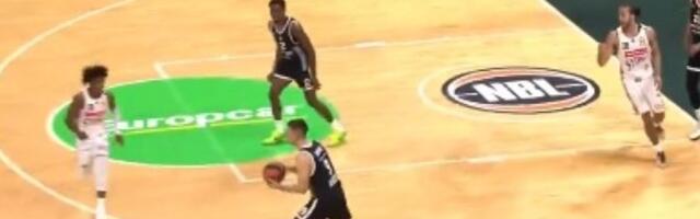 Vanja Marinković kao Kecman: Koš koji je oduševio Grobare (VIDEO)