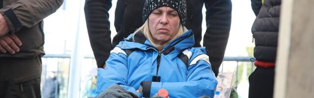 Dijana Hrka se vratila u šator i nastavlja štrajk glađu