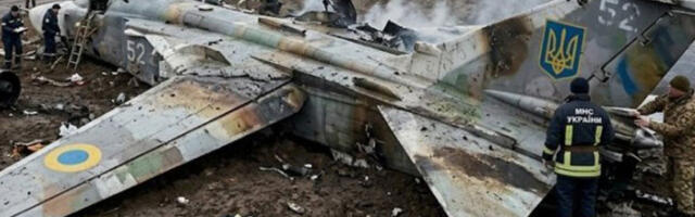 Срушио се украјински авион-бомбардер, оба члана посаде погинула