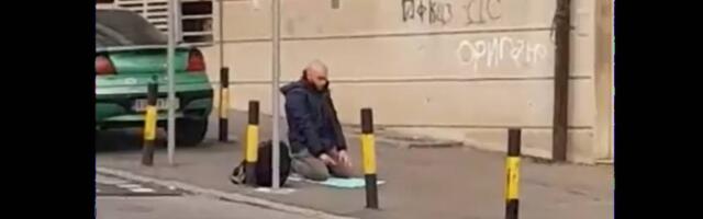 Snimak momka koji se klanja u centru Beograda izazvao haos na društvenim mrežama