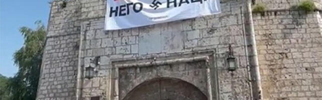NGS Niš: ”SNS je okačio ovo na Tvrđavu… jeftina propaganda”