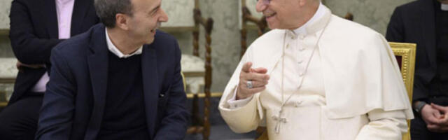 Папа Лав XIV састао се са Робертом Бенињијем уочи монолога о светом Петру