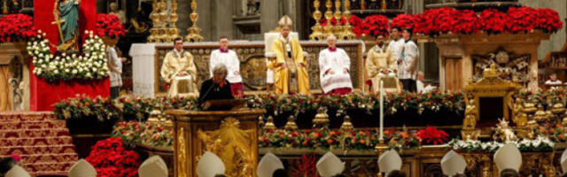 Папа Лав XIV предводио Божићну мису: Одбијање сиромашних је одбијање Бога