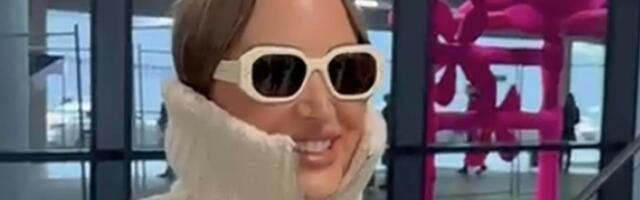 "DOBRO SAM ZVIZNULA" Prija posle pada na bini nasmejana stigla u Beograd, pa otkrila kako je sa Filipom provela Dan zaljubljenih