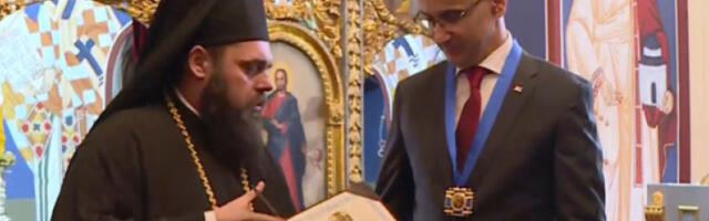 Мацут одликован највишим одликовањем Епархије осечкопољске и барањске